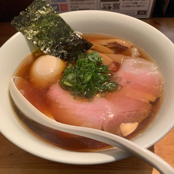 「味玉中華そば醤油」@麺や渦雷UZURAIの写真