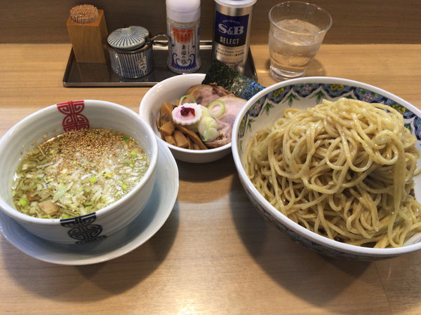 「栗国の塩つけそば」@中華そば 多賀野の写真