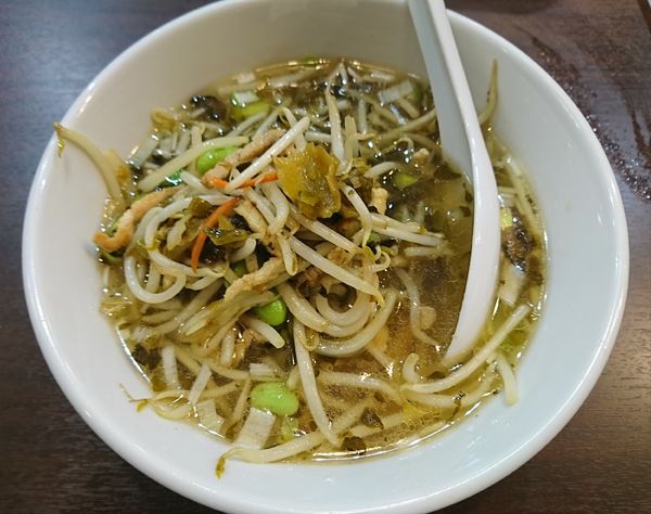 「高菜ロース麺(880円)」@中華料理 香香の写真
