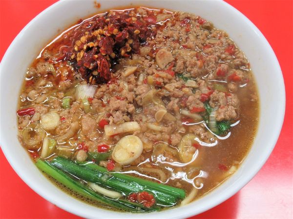 「台湾ラーメン・イタリアン（700円）」@味仙 名古屋駅店の写真