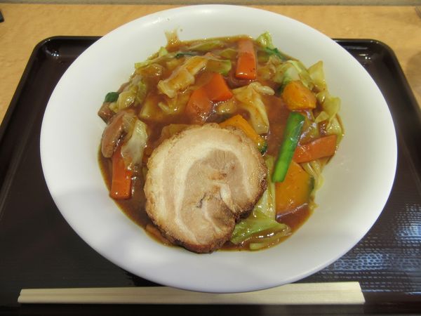 「スタミナ冷やし(770円)+チャーシュー110円」@我流食堂 シーサイドひたちなか店の写真