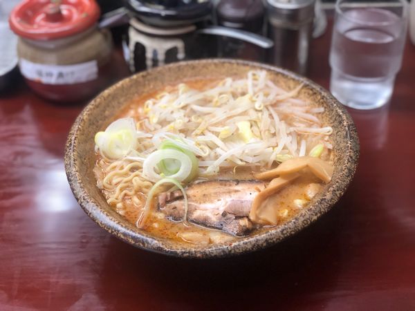 「元祖カミナリそば」@日乃屋の写真