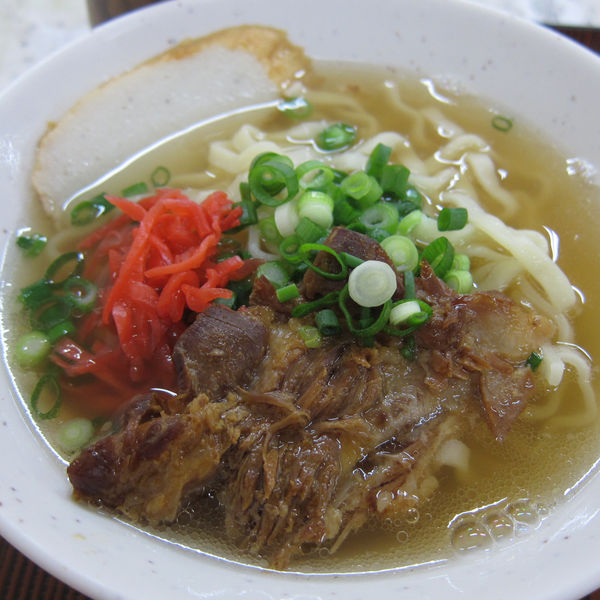 「ミニ沖縄そば 350円」@どん亭 安里店の写真