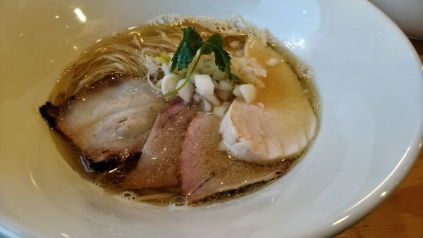 「ニボシヌードル」@オカモト醤油ヌードルの写真