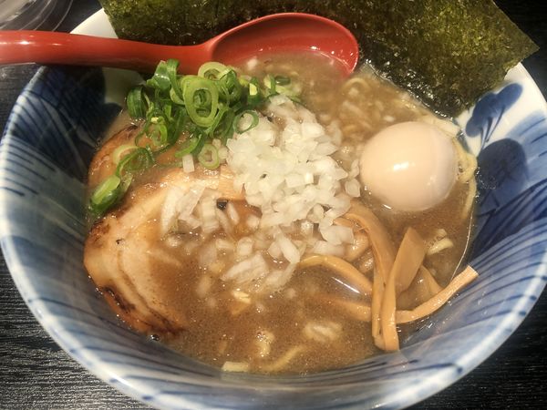 「極煮干しスペシャル（1100円）」@青森煮干し中華そば JINの写真