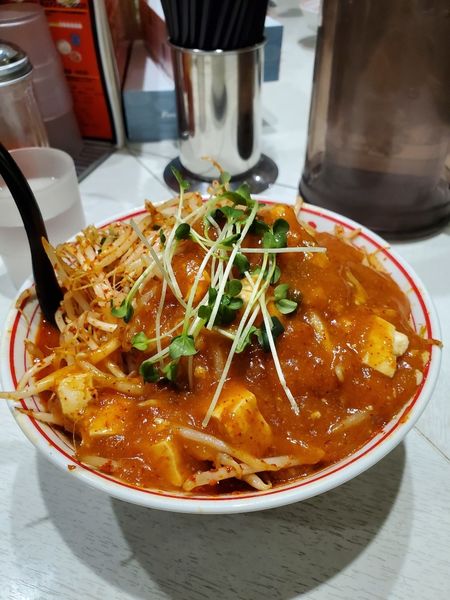 「北極の火山辛さ2倍」@蒙古タンメン 中本 東池袋店の写真