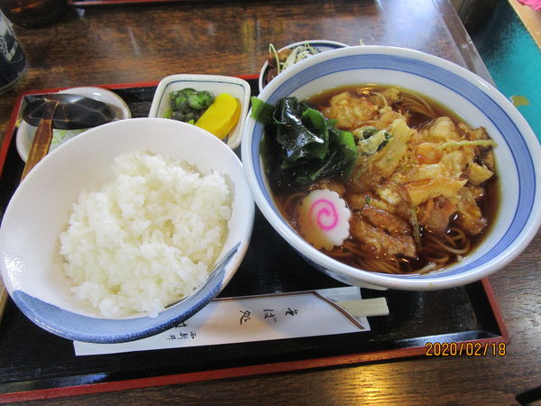 「蕎麦定食 850円」@蕎麦処 はせ川 西新井大師 本店の写真