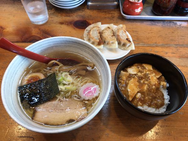 「平日限定 ランチAセット(600円)」@大正麺業の写真