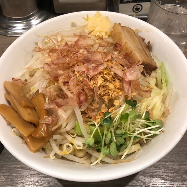 「まぜそば」@つけめんTETSU 京王モール新宿店の写真