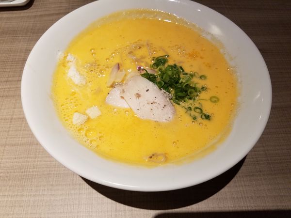 「オマール海老湯」@麺屋 はやぶさ 岡山店の写真