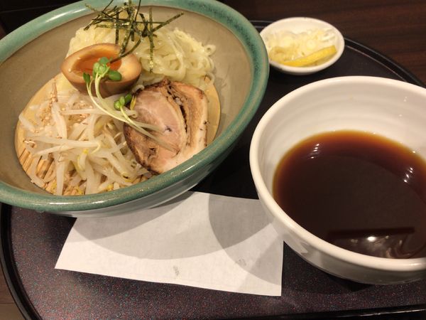 「ざる満月らーめん」@手打ちらーめん 満月の写真