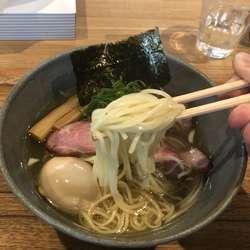 塩そば800円+味玉100円