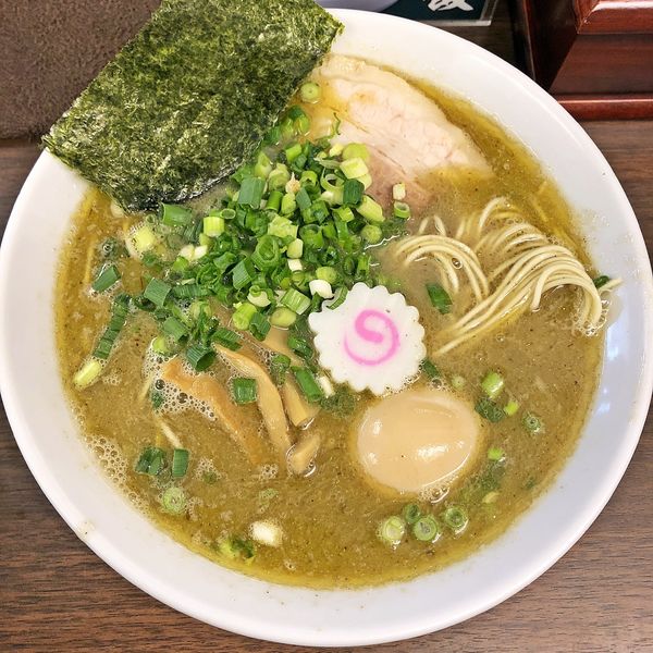 「味玉とろりそば」@つけめん 三三㐂の写真