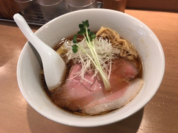 「醬油中華そば」@中華そば 流川の写真