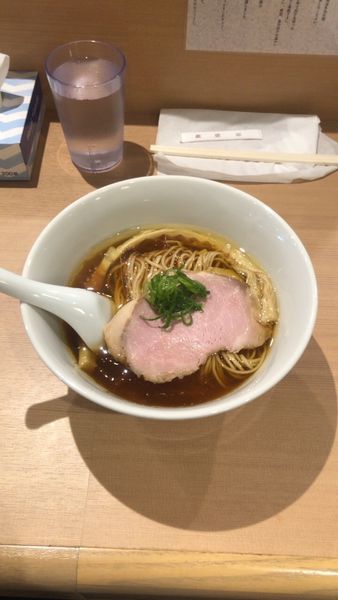 「鶏そば醤油800円」@鶏そば鯛そば 久松の写真