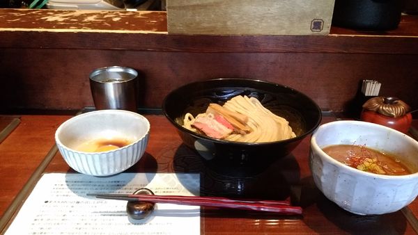 「【限定】満天　大盛」@つけ麺 繁田の写真