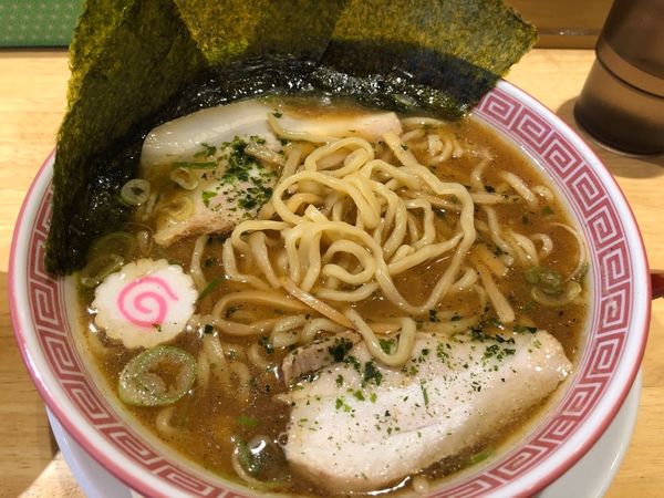「海苔しょうゆラーメン 750円」@からみそラーメンふくろう 名駅店の写真