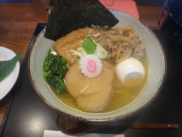 「特製中華蕎麦　1200円」@中華蕎麦 きつねの写真