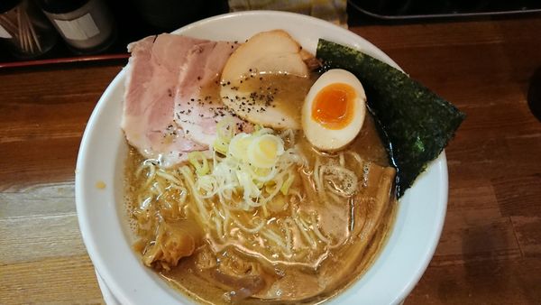 「煮干しラーメン 850円」@天狗庵の写真