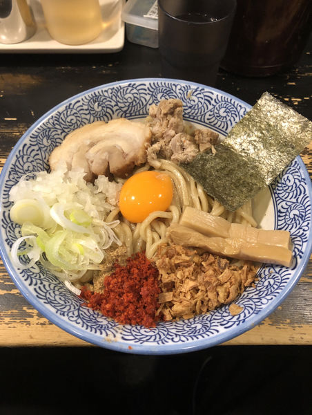 「まぜそば」@狼煙 大宮店の写真