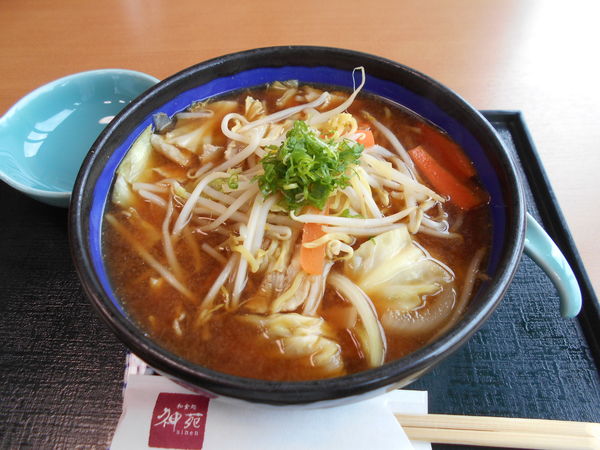「味噌ラーメン」@お食事処 神苑の写真
