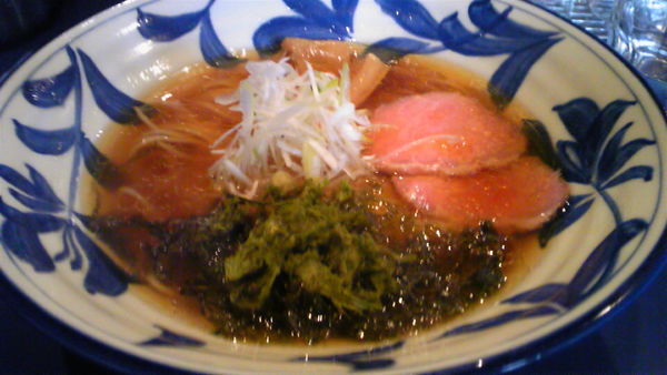 「醤油支那そば800円」@世田谷磯野の写真