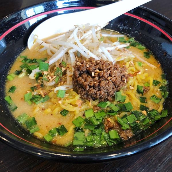 「青唐味噌坦々麺」@無奏天生の写真