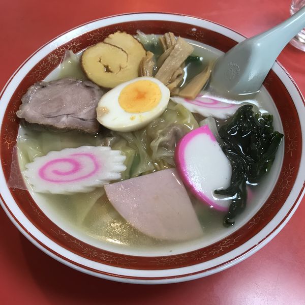 「五目ワンタン麺（￥800）」@中華料理 昭楽の写真