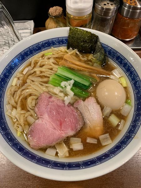 「醤油らーめん(味玉・中盛サービス910円)」@麺処 はら田の写真