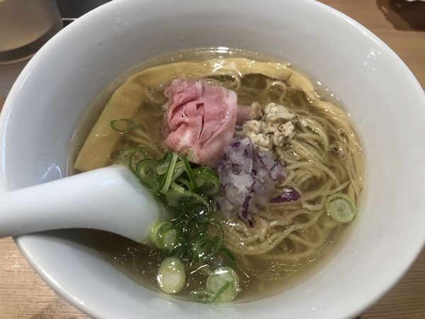 「らぁ麺（800円）」@らぁ麺 鳳仙花の写真