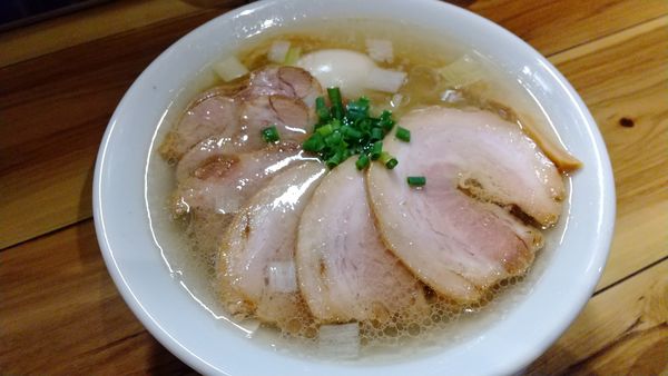 「中華そば塩820円+その他」@土浦麺処 龍乃舞の写真