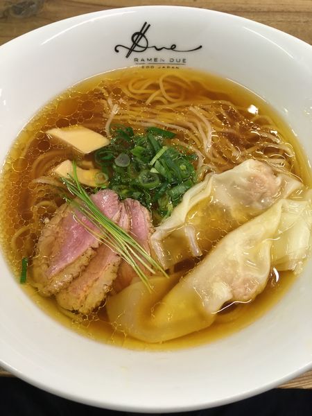 「醤油らぁ麺」@Ramen ドゥエ Edo Japanの写真