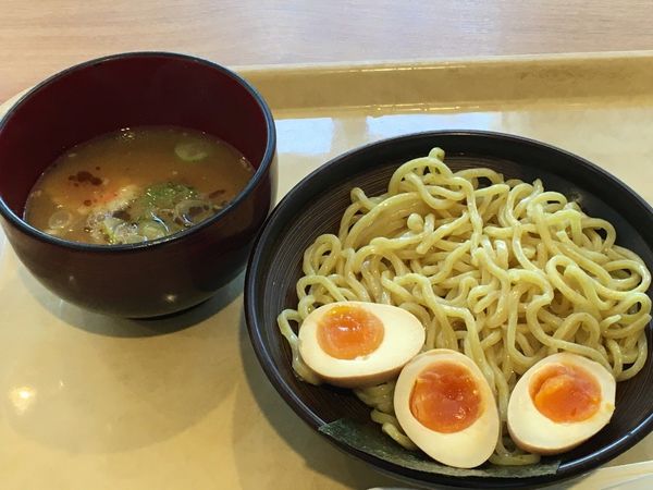 「魚介醤油煮玉子つけめん　￥９５０」@つけめん 潤やの写真