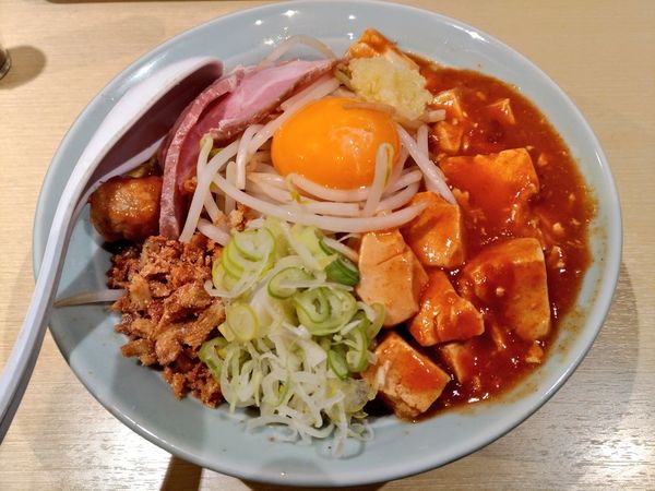 「ゲリラ限定 辛味噌まぜそば」@らー麺 アオキジの写真