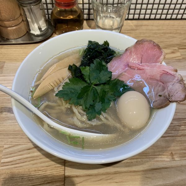 「味玉貝塩らーめん」@らーめん 改の写真