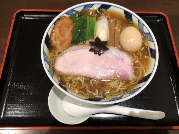 「特製中華そば大盛り」@食煅 もみじの写真