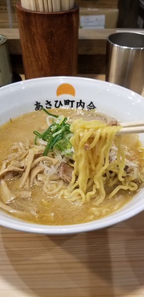 「味噌ラーメン ライス」@あさひ町内会の写真