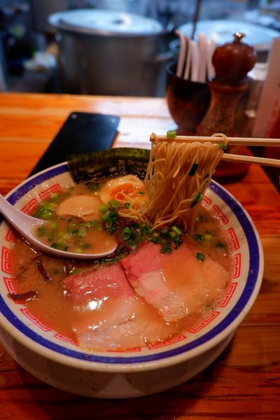「らーめん 720円」@博多長浜らーめん 田中商店の写真