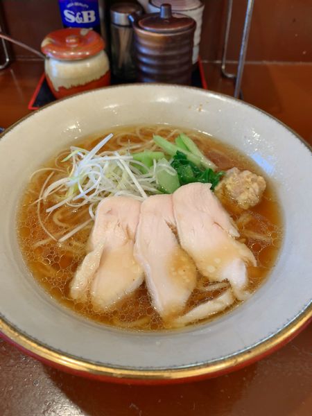 「鶏そば」@めん処 金太の写真