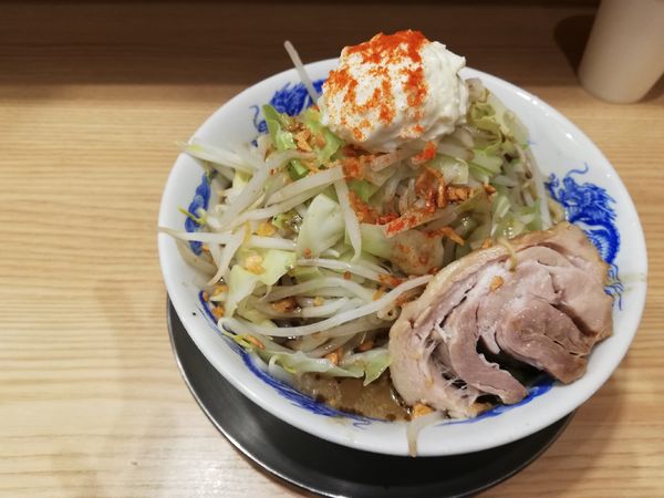 「とにかくニンニクラーメン（期間限定）」@ジャンクガレッジ ふじみ野駅前店の写真