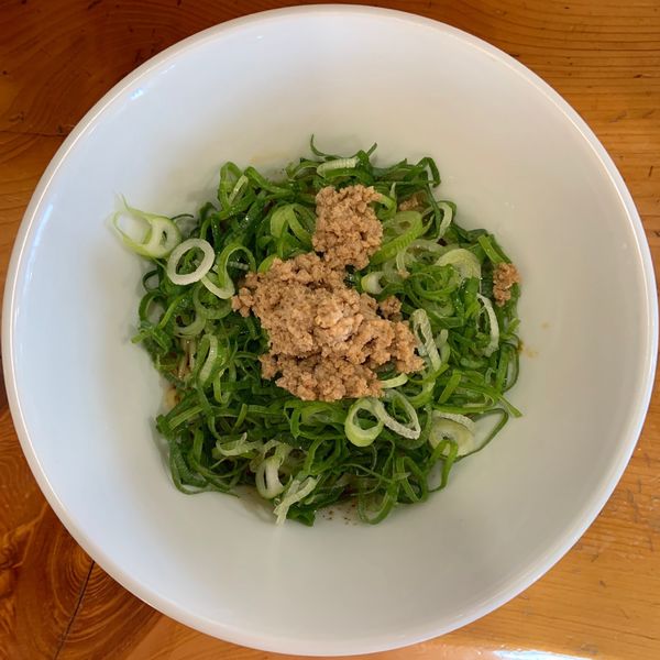 「本場四川汁無坦々麺 ※ごはん・温泉玉子付 (900円)」@ラーメン木村 頴娃店の写真