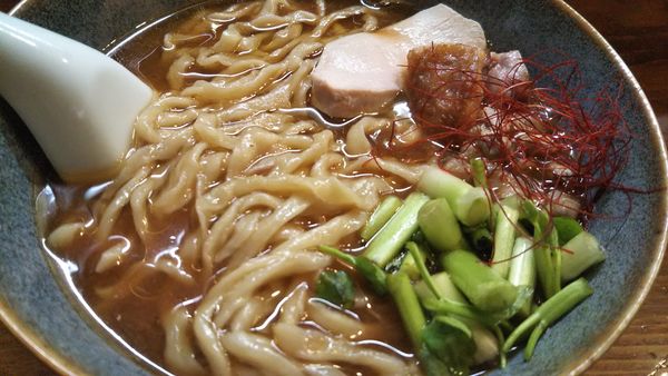 「しじみらーめん・みそ（限定1100円）＋大盛」@らーめん かねかつの写真