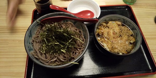 「鶏つけ蕎麦」@つけ蕎麦 BONSAI 立川北口店の写真