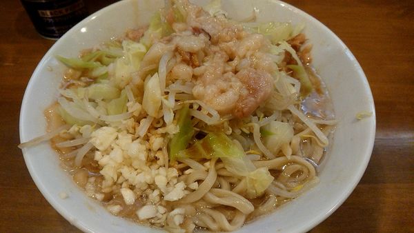 「小ラーメン」@ラーメン二郎 前橋千代田町店の写真