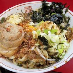 汁なし　チャーシュー2枚