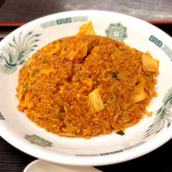 キムチ炒飯(580円)