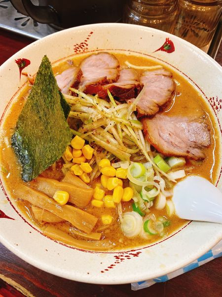 「味噌らいおんチャーシュー」@らいおん 府中本店の写真