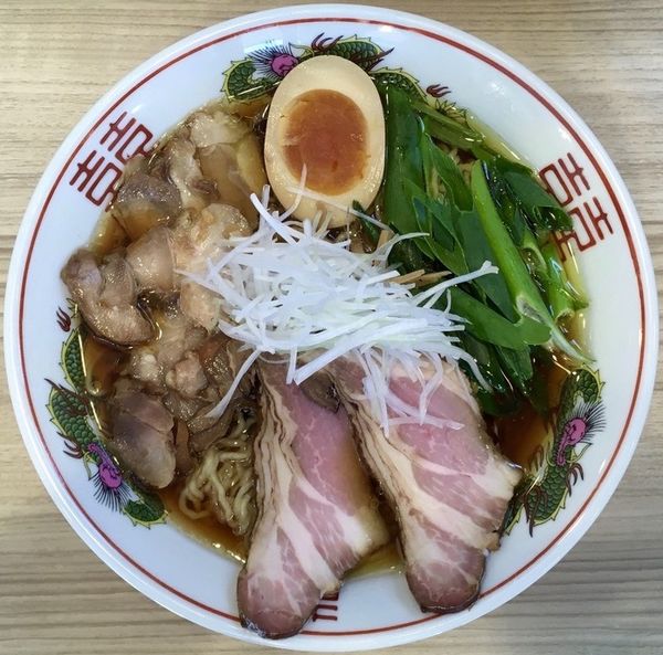 「サッポロラガービール赤星 中瓶 → 特製醤油」@くじら食堂bazar 三鷹店の写真