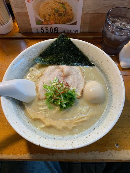 「鳥そば塩TP味玉」@鳥そば 豊屋 豊田店の写真