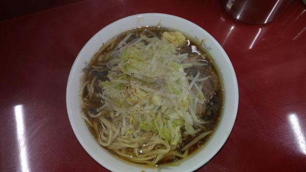 「ラーメン（小）」@ラーメン二郎 越谷店の写真